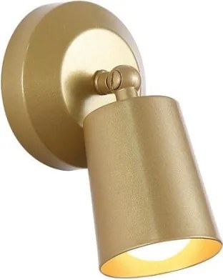 Searchlight 23340GO - Aplică de perete CONE LED, reglabilă, reîncărcabilă, 1,5W/5V, auriu