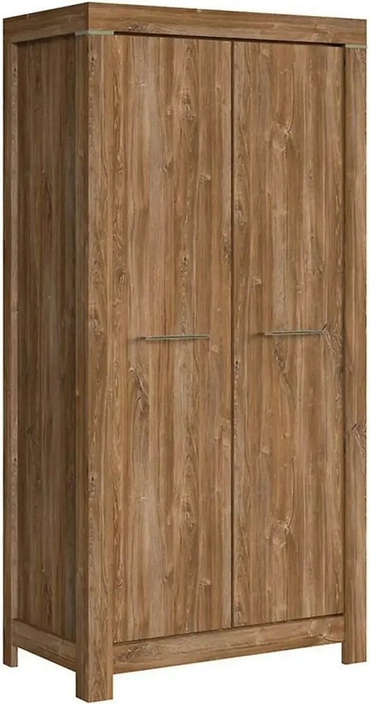 Dulap GENT, stejar stirling, PAL laminat, 98x58x201 cm