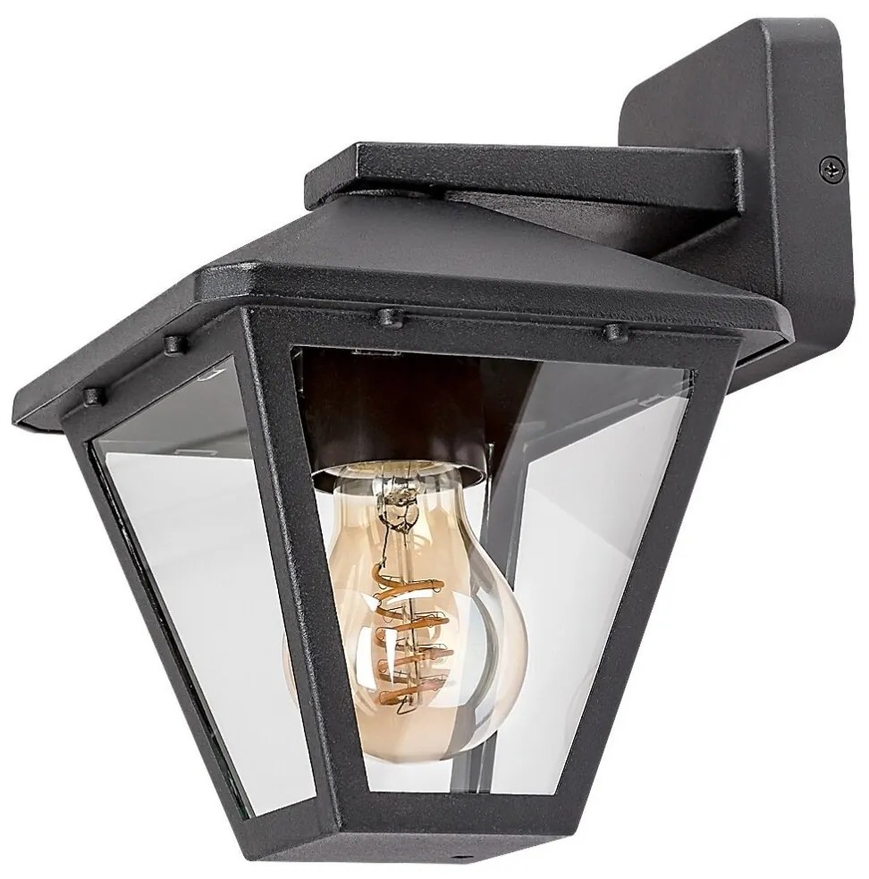 Aplica pentru iluminat exterior design modern IP44 Paravento negru