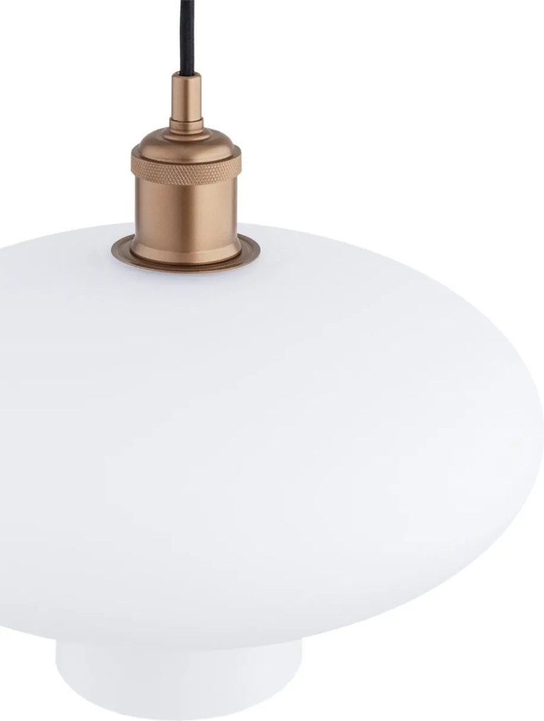 Lustra/pendul design decorativ TRESCO cupru/opal