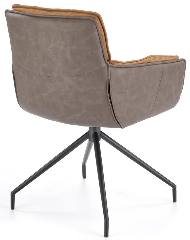 Scaun de bucaterie Ormond, maro