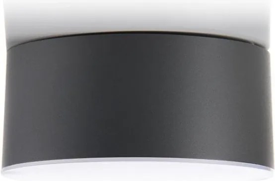 Plafonieră LED LED2 BUTTON LED/17W/230V antracit
