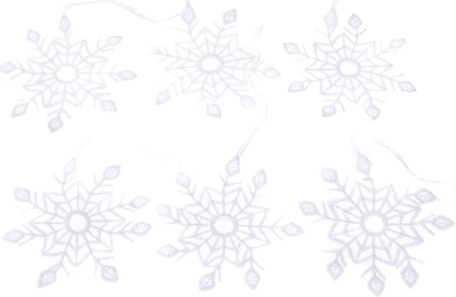 Ornamente de Crăciun 6 buc. din material textil ø 7 cm Knit – Dakls