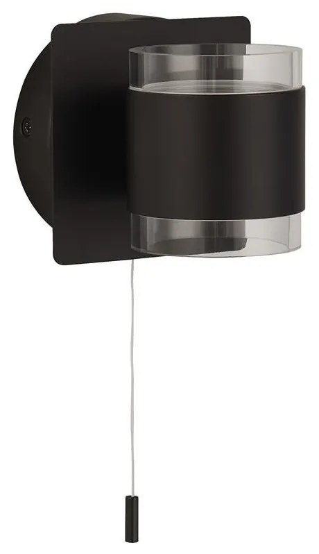 Aplica de perete pentru baie cu protectie IP44 LED Tumbler 2L