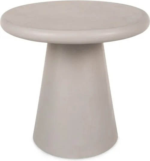 Masuta de cafea rotunda CERES 45 x 50 cm, gri