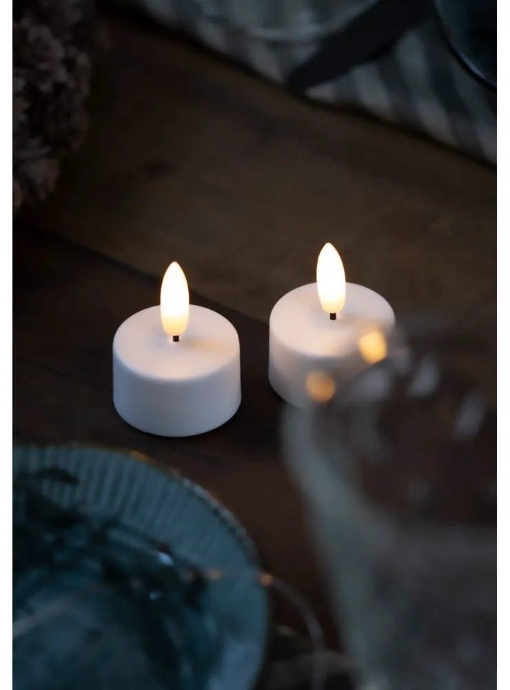 Lumânări LED 2 buc. (înălțime 2 cm) Sille Rechargeable – Sirius