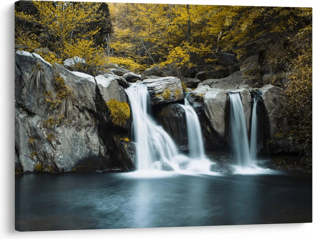 Tablou - Cascade, Lushan, China (70x50 cm)