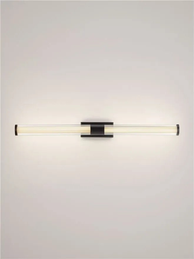 Aplica de perete LED baie IP44 ALTO negru