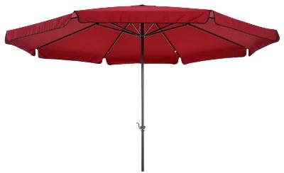 Umbrela de soare 4 x 2,70 m,sistem cu manivela Rosu