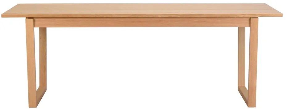 Masă pliantă în decor de stejar Rowico Colonsay, 215 x 96 cm