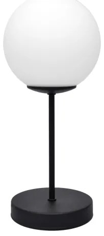 Lampă de masă MOON 1xE27/15W/230V negru