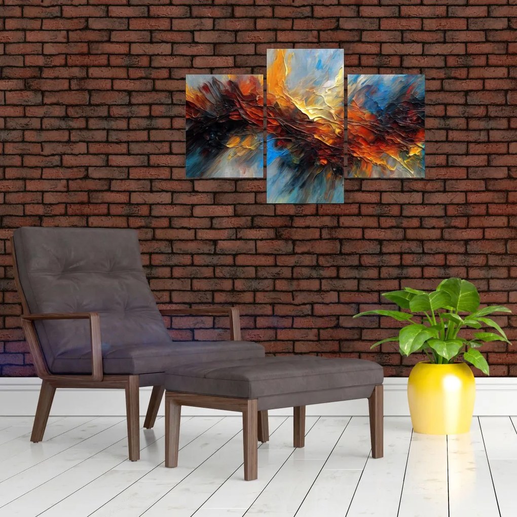 Tablou - Textura culorii (90x60 cm)