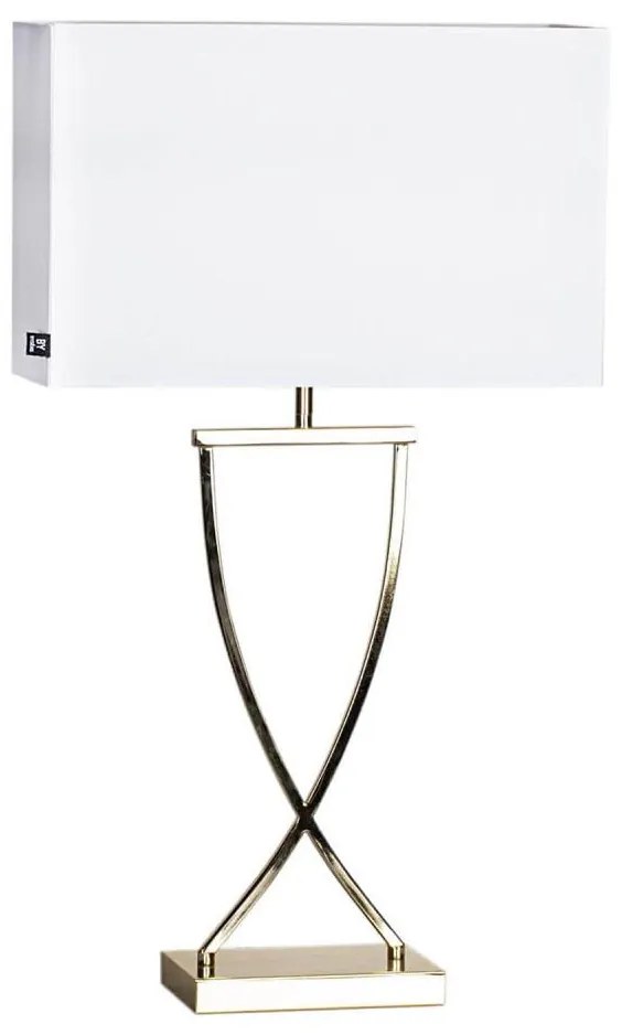 ByRydens 2829620-5000 - Lampă de masă OMEGA 1xE27/5W/230V alb/alamă