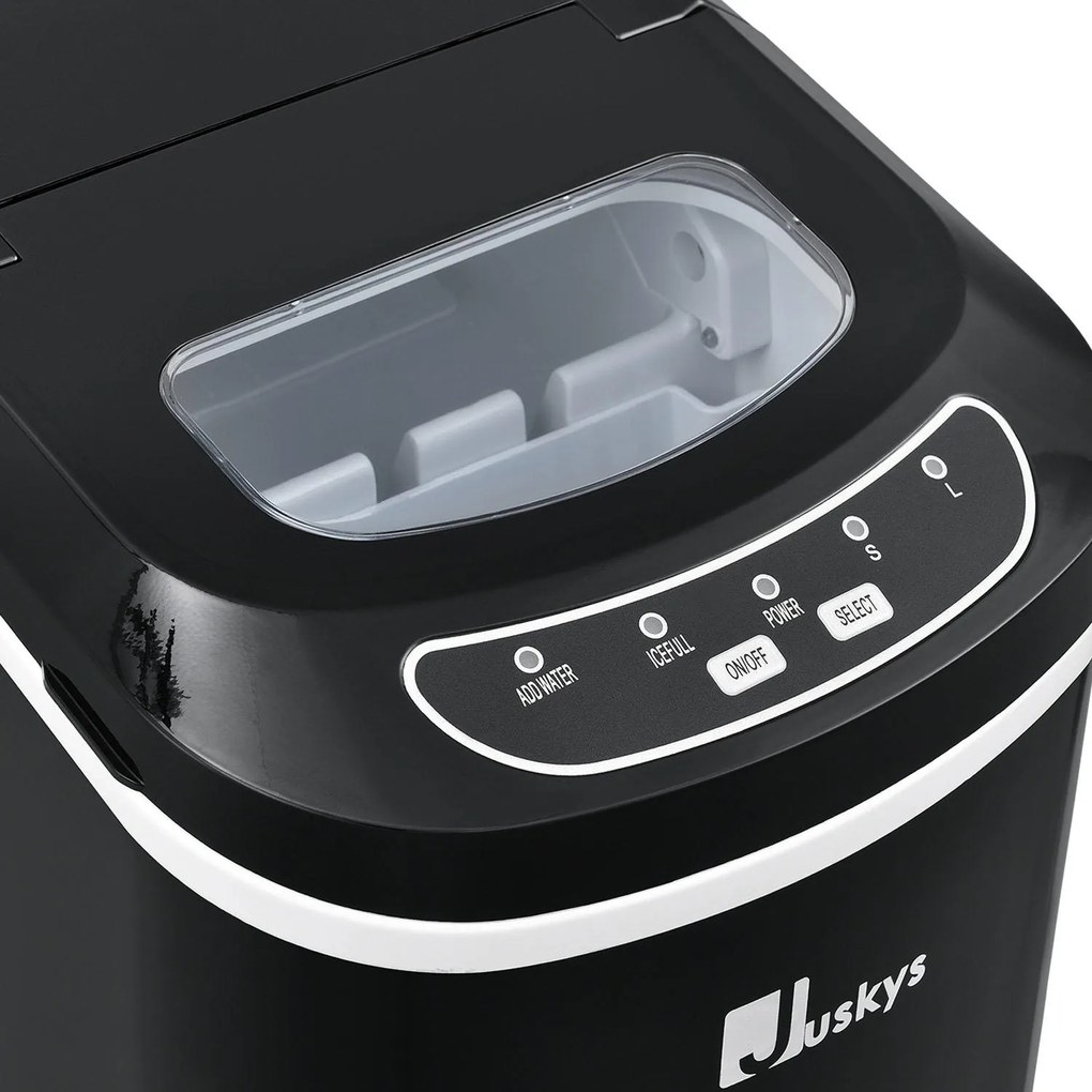 Producător de cuburi de gheață IcyCube negru