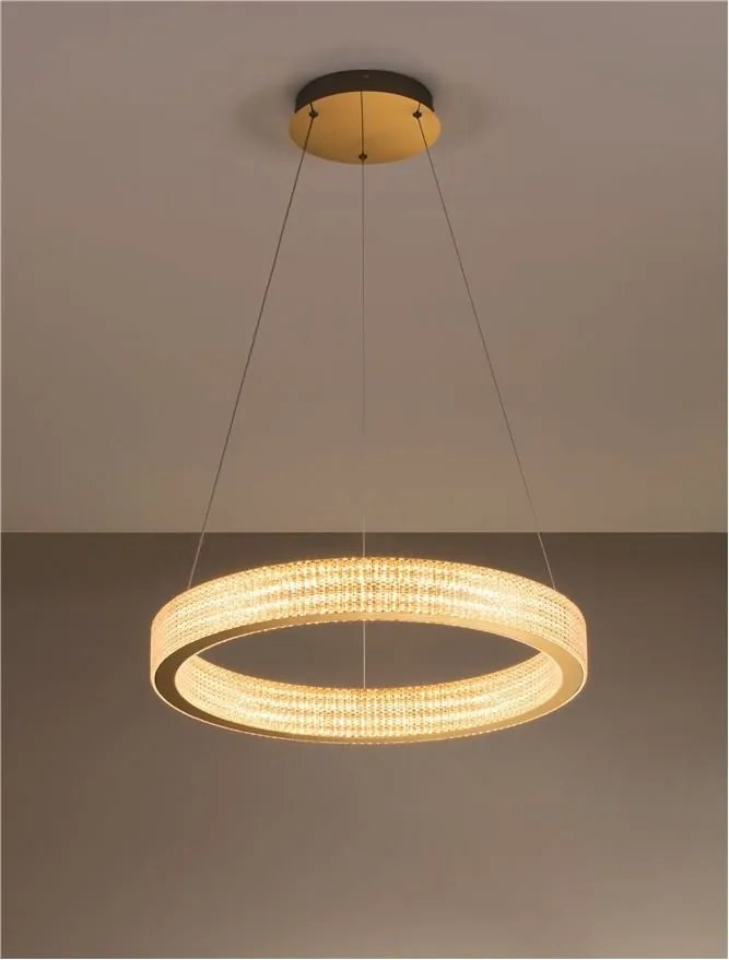 Lustra LED suspendata deosebita design modern KLEPSIDRA, 41cm