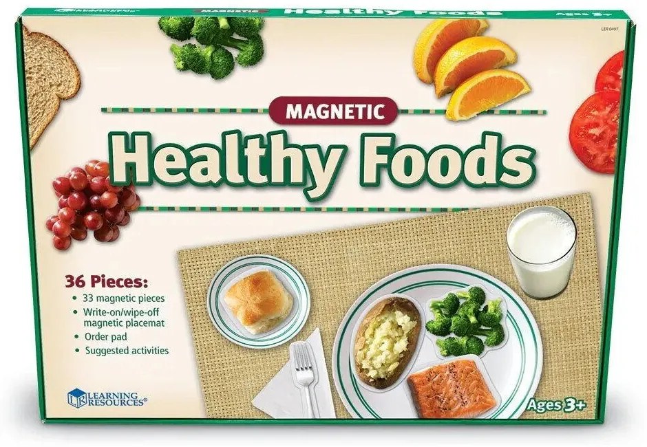 SET MAGNETIC - ALIMENTE SANATOASE - LEARNING RESOURCES (LER0497)