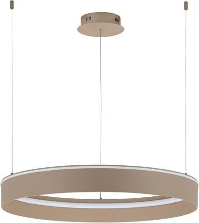 Lustra LED design circular OLIVIA bej D-78cm