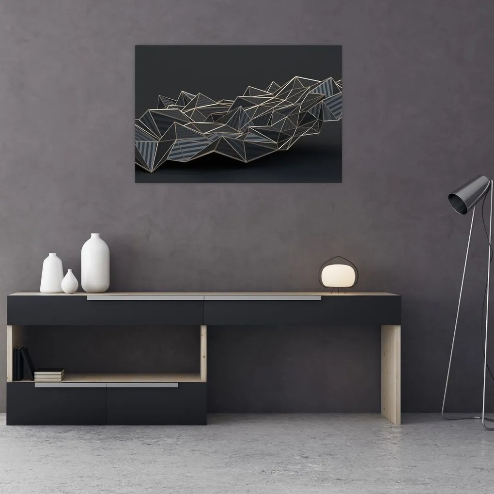 Tablou abstracției (90x60 cm)