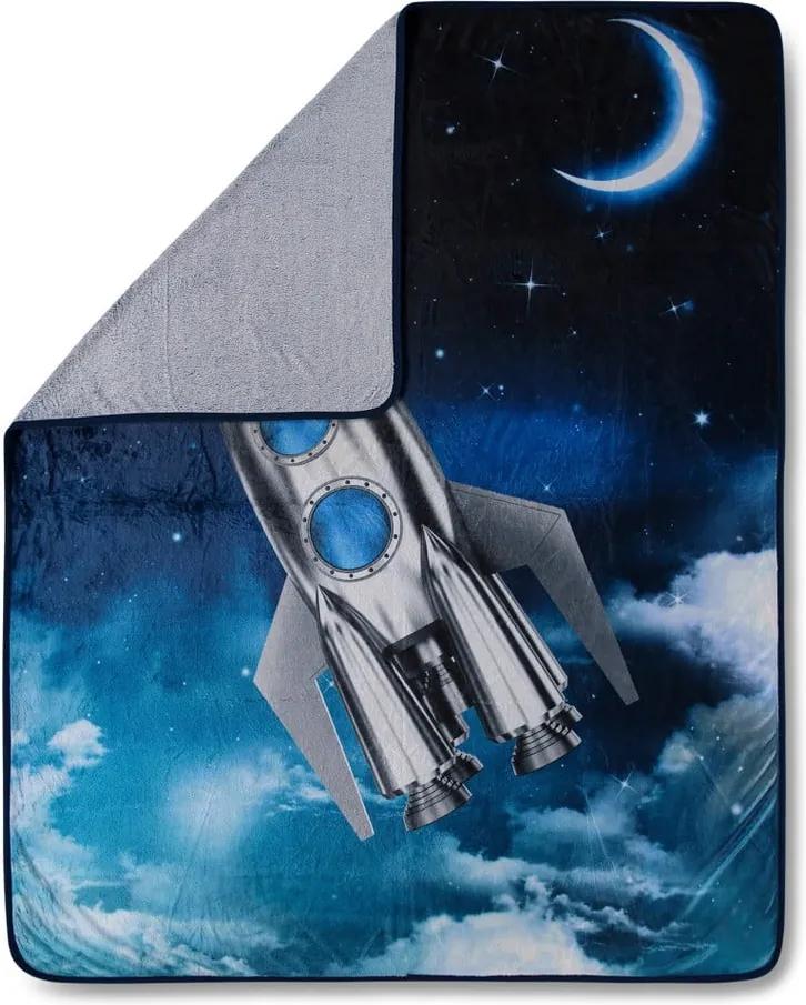 Pătură HIP Rocket Blue, 130 x 160 cm