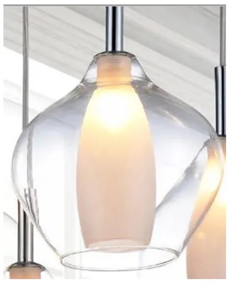 Azzardo AZ3074 - Lustră pe cablu AMBER 1xG9/40W/230V