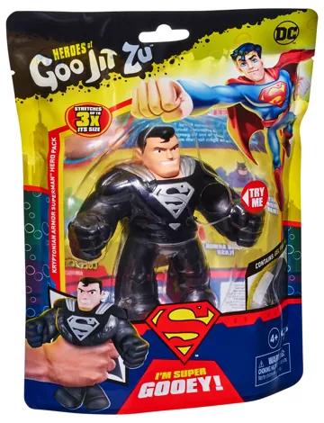 Figurina elastica Goo Jit Zu DC S4 Kryptonian Steel Superman 41382-41384