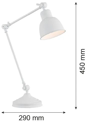 Lampă de masă Argon 3194 EUFRAT 1xE27/15W/230V