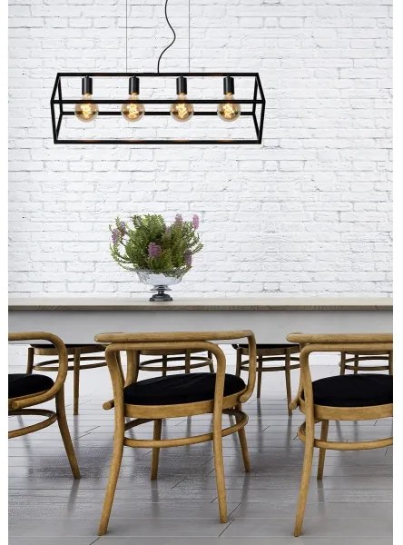 Lustră pe cablu FABIAN 4xE27/40W/230V Lucide 00425/04/30