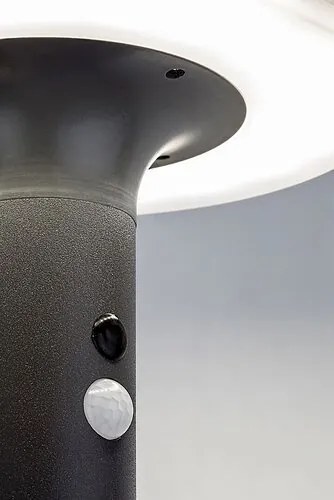 Aplica LED solara cu senzor iluminat exterior IP44 Alaska