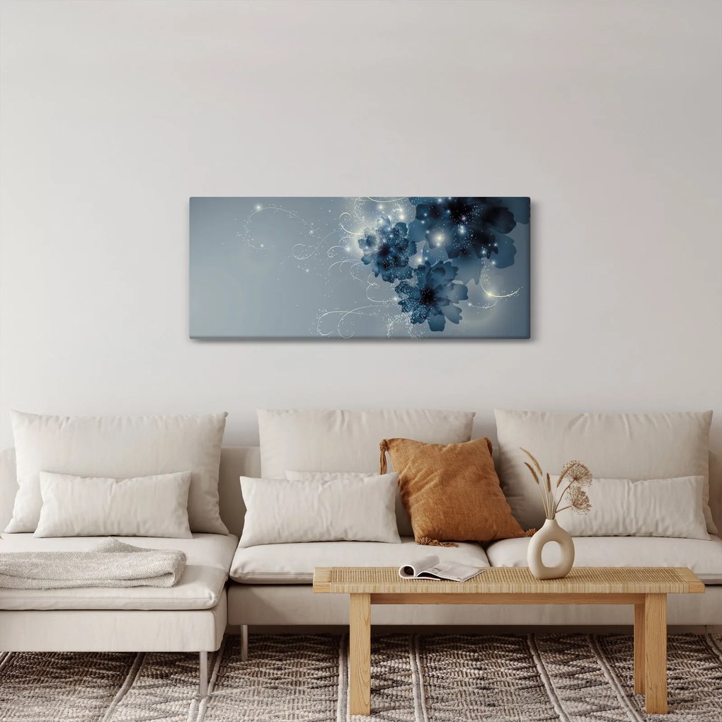 Tablou - Flori delicate (120x50 cm)