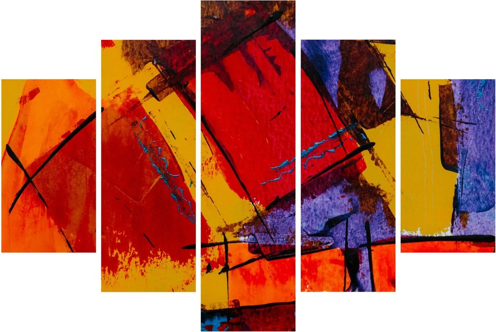 Tablou cu abstracție (150x105 cm)