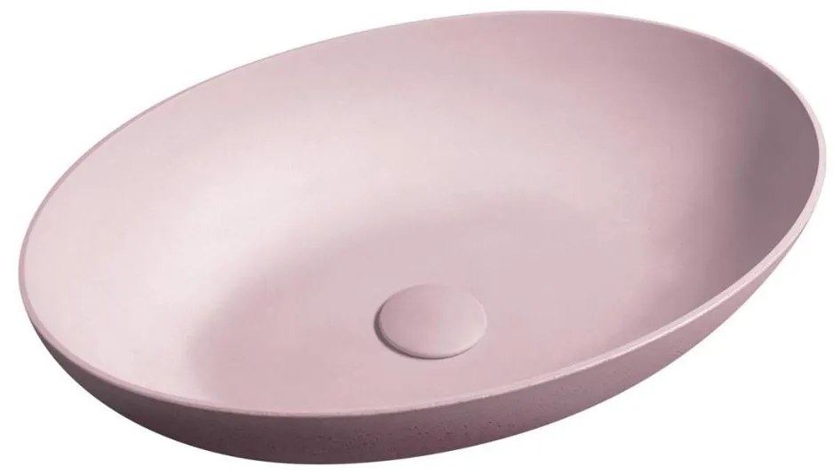 Sapho - Lavoar pentru blat FORMIGO 60x40 cm beton/roz