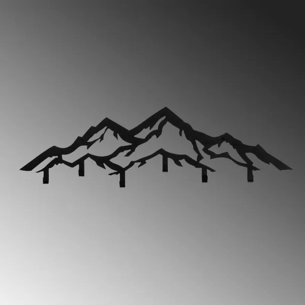 Cuier de perete 25x80 cm munți