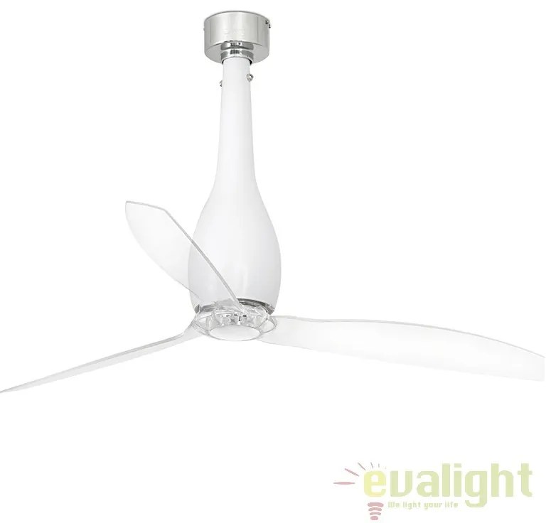 Ventilator cu telecomanda ETERFAN alb mat/ transparent 32001