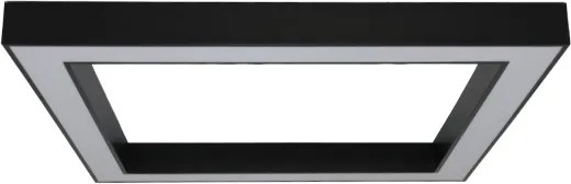 Plafonieră LED 150W/230V, 3000/4000/6500K, 120x120 cm, negru