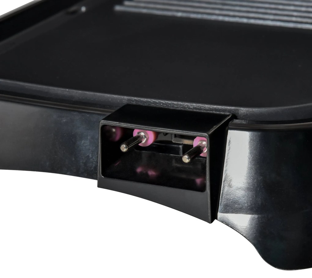 Gratar electric HOMCOM antiaderent,1600W | Aosom Romania