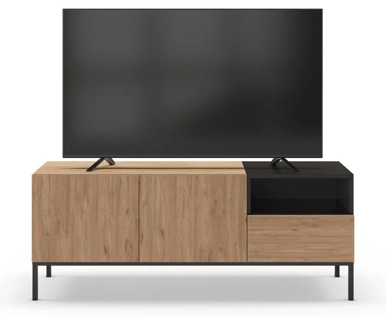 Comodă TV în culoare naturală 140x55 cm Cailin – Marckeric
