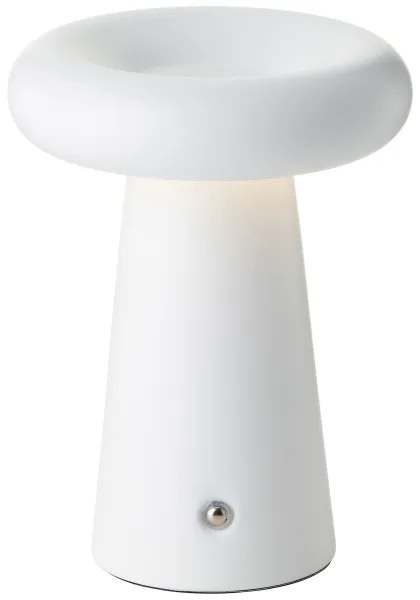 Lampă LED tactilă dimabilă de masă Brilliant MUFFIN LED/3W/5V USB IP44 alb