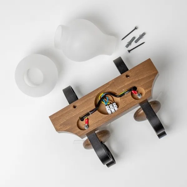 Aplică Brilagi QUEEN 2xE14/40W/230V fag/nuc