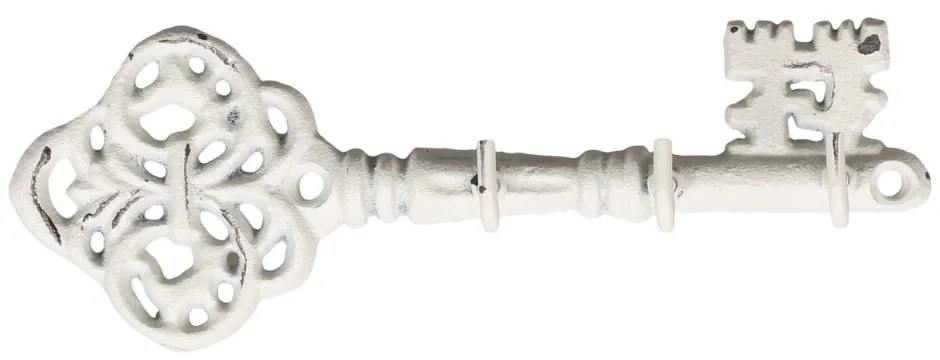 Suport pentru chei, din metal, tip cheie, cu 3 agatatori