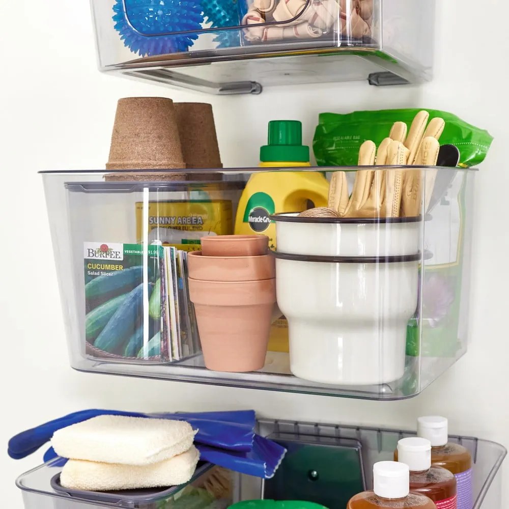 Cutie de depozitare de perete din plastic reciclat iD Wallspace - iDesign