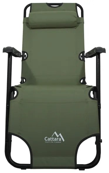 Scaun ajustabil pliabil verde/negru