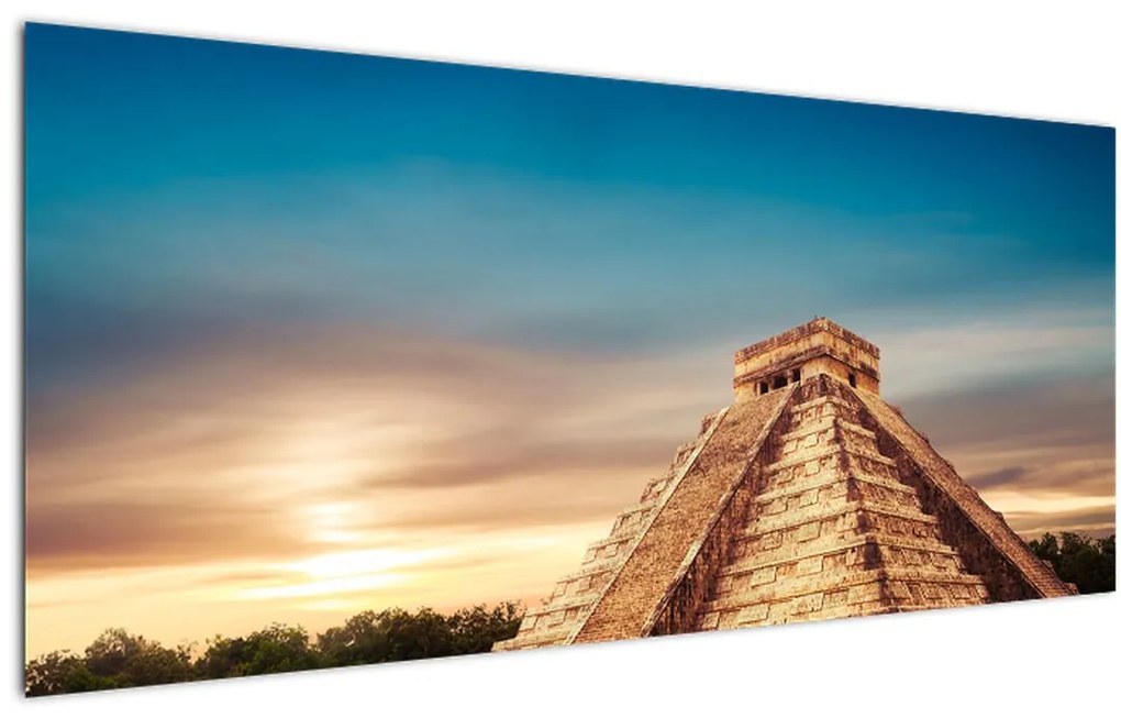 Tablou - Monumente renumite maiașe (120x50 cm)