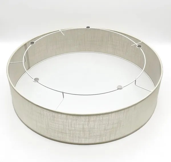 Plafonieră Brilagi BELLADONNA 3xE27/15W/230V d. 50 cm crem/stejar