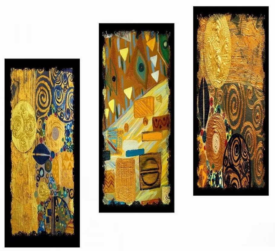 Tablouri 3 buc. 20x50 cm – Wallity