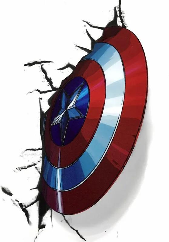Autocolant de perete "Captain America - scutul" 25x30 cm