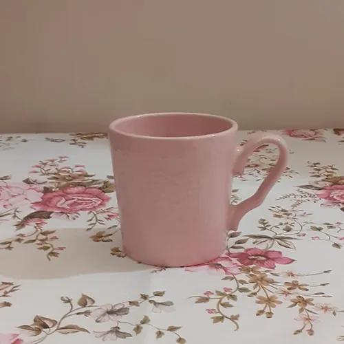 Cana Heart din ceramica roz 9cm