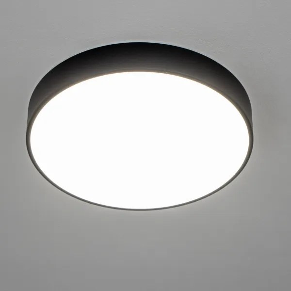 Brilagi - Plafonieră LED pentru baie POOL, 36W/230V, Ø 40 cm, IP54, neagră