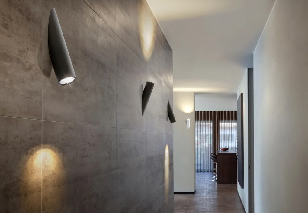 Aplica perete LED design modern TORCH alba