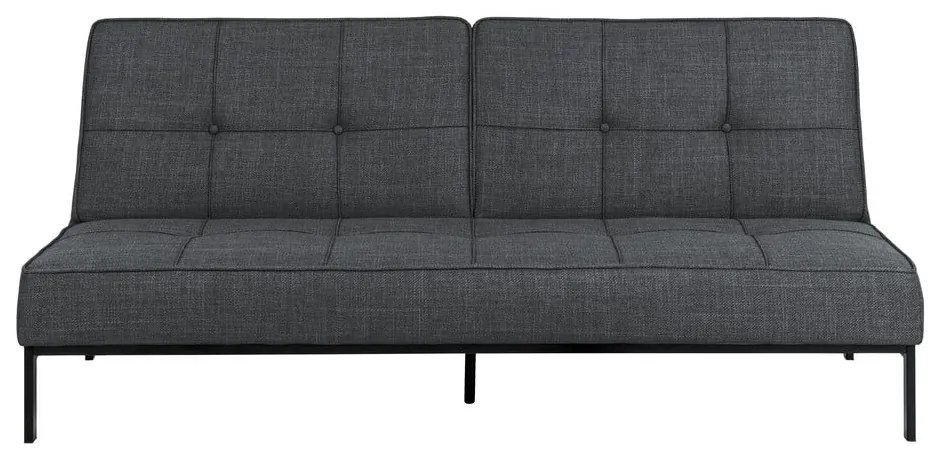 Canapea gri închis extensibilă 198 cm Perugia – Actona