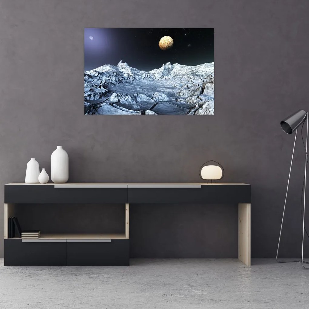 Tablou cu sat (90x60 cm)